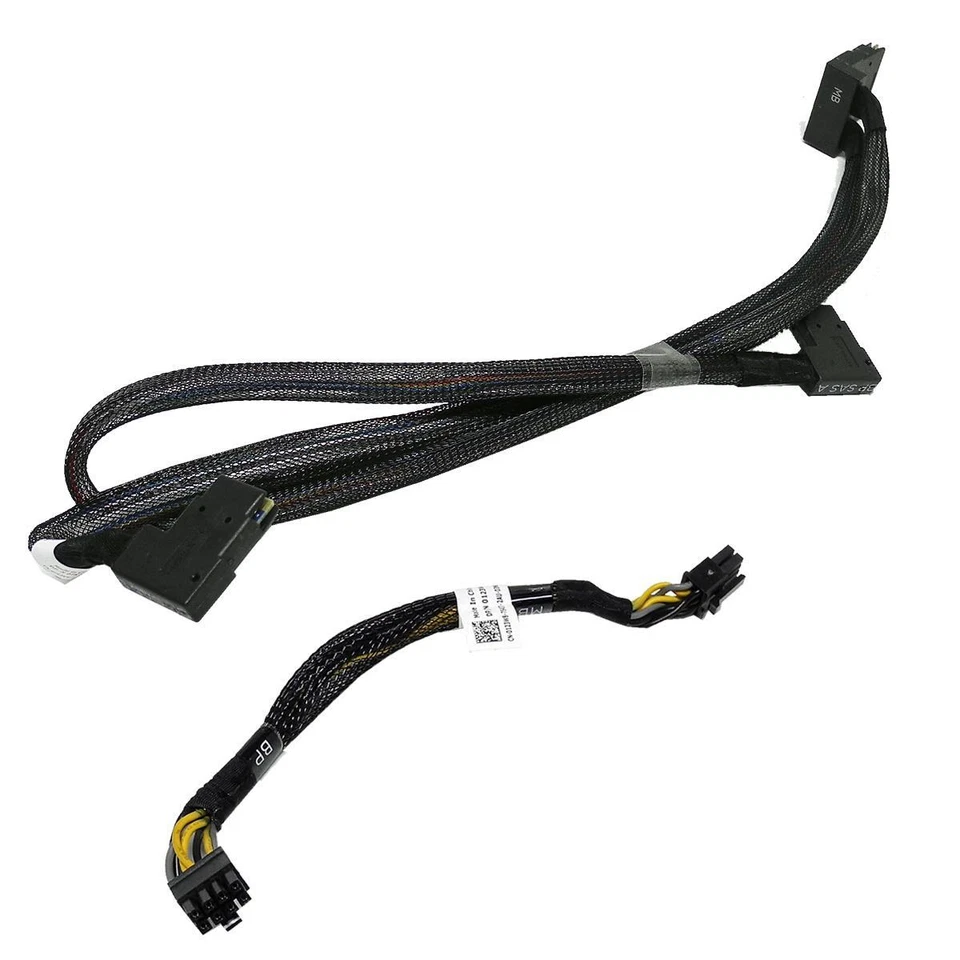 DELL PowerEdge R620 8 x 2.5" Slot SAS HDD Backplane 0KVGG1 + 2 x Cables - Image 4 of 4