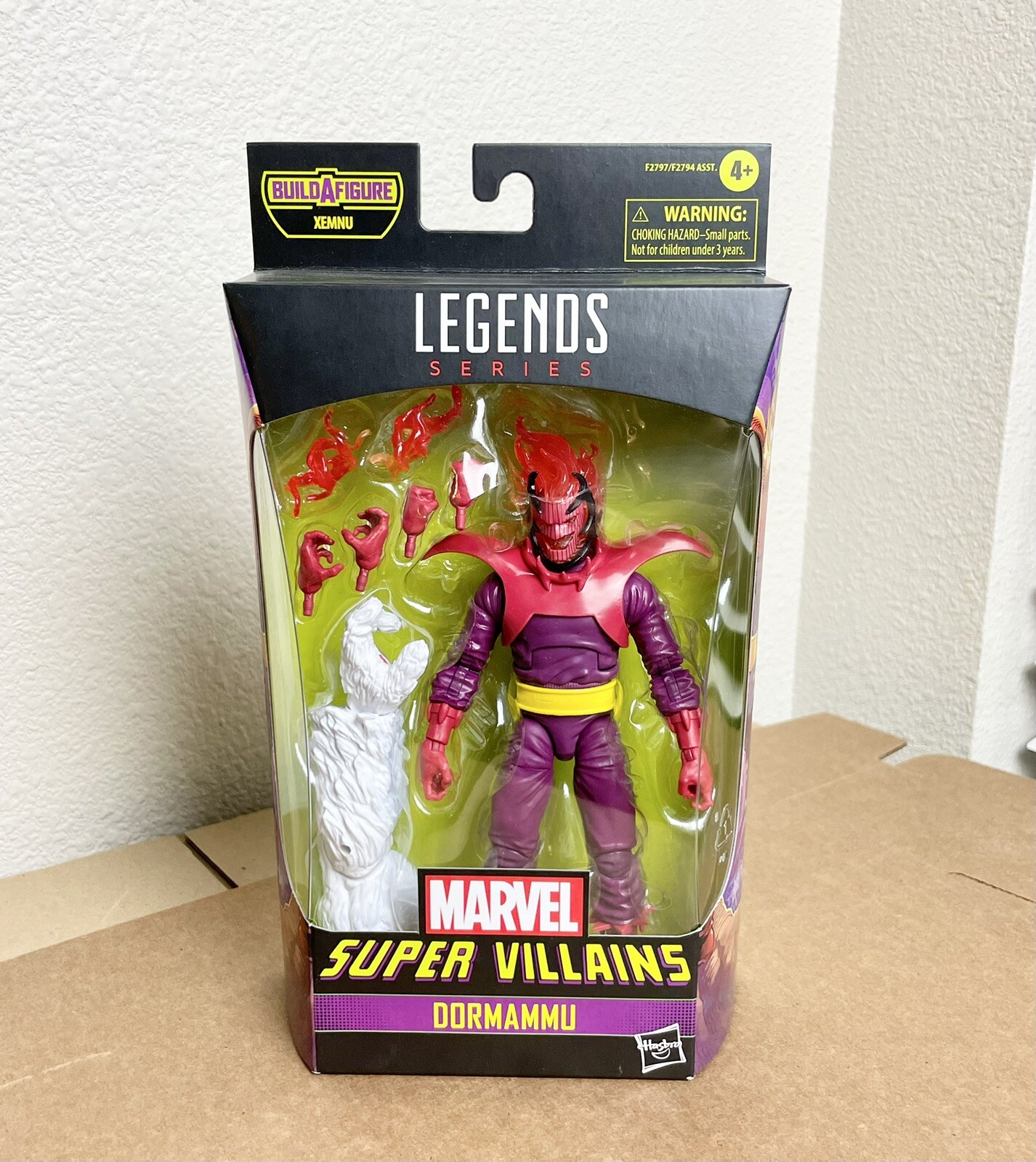 Marvel Legends Super Villains Dormammu Action Figure BAF Xemnu - New 6” Scale