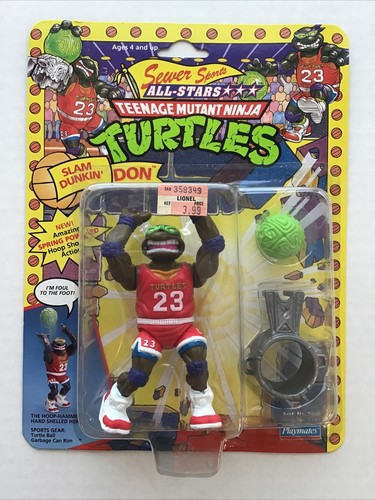 Vintage Teenage Mutant Ninja Turtles Slam Dunkin' ...