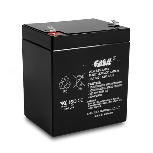 Casil ADT CA1240 12V 4Ah SLA Alarm Replacement Battery eBay