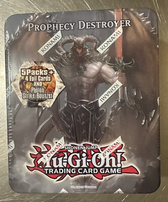 Yu-Gi-Oh 2012 Prophecy Destroyer tin Factory sealed