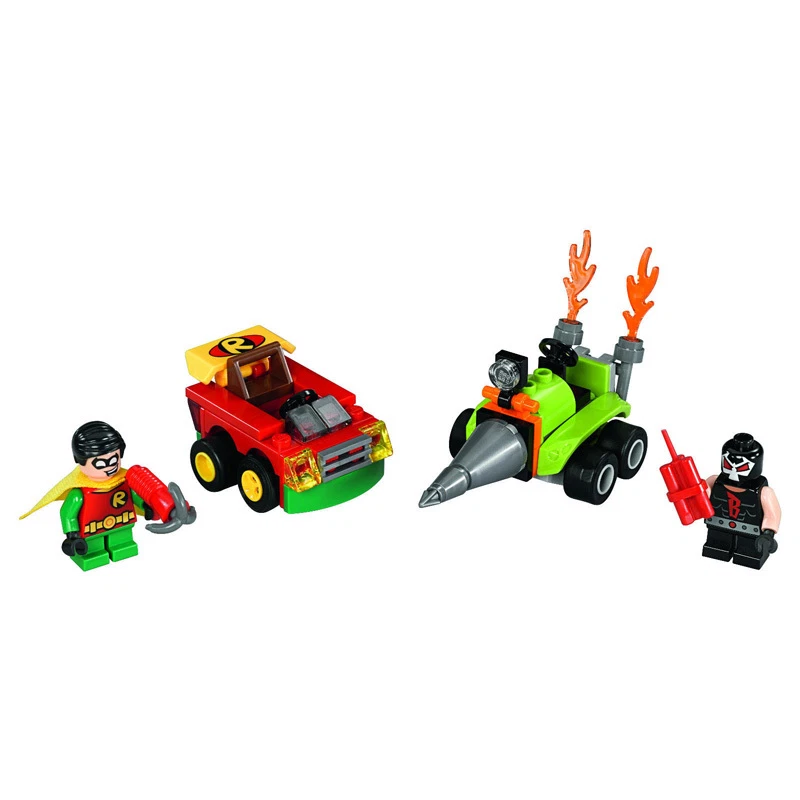 LEGO DC Comics Super Heroes Mighty Micros Robin vs Bane 76062 SCARCE