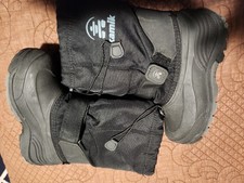KAMIK Waterbug 5 Kids Waterproof Fleece Lined Boots. Size2 Lightly Worn. No Box
