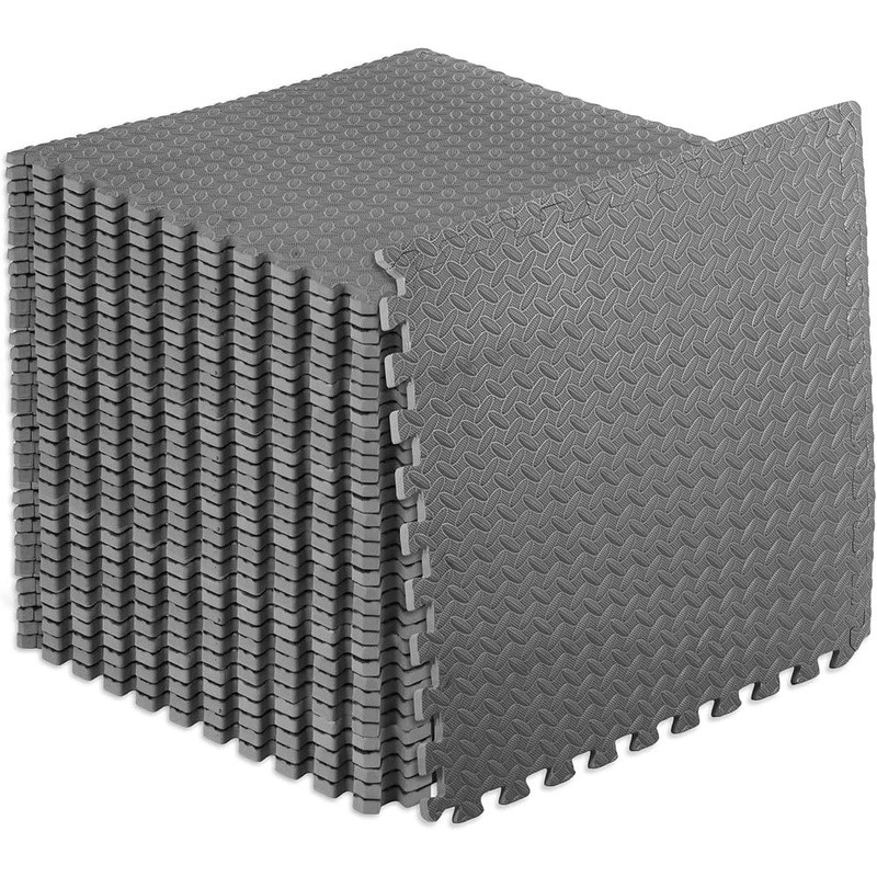 Protective Exercise Foam Tiles Interlocking Non-Slip Floorin