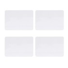 4 Pcs White Board Handheld Whiteboard for Studying Planner Reminder