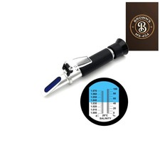 Portable Salinity Refractometer with Automatic Temperature Control for Aquariums