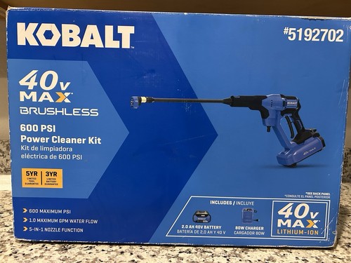 Kobalt 40v Pressure Washernull