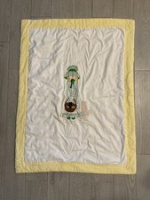 Hand-embroidered baby quilt Perfect Gift For Nursery