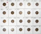 1928-S Wheat Cent (Extremely Fine) XF - Lot of 20 Coins