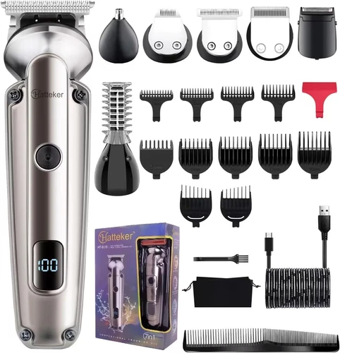 Beard Trimmer for Men, Waterproof Hair Trimmer Electric Razor
