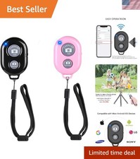 Effortless Photography: Wireless Remote Control for Phones - Up to 50 Feet Range
