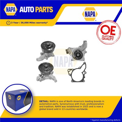 Water Pump fits MAZDA 6 GJ 2.2D 2012 on Coolant NAPA SH0115010 SH0115010A New