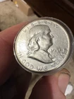 Roll of Franklin 1/2 Dollars 10$ Face 90% Silver 20 Coins