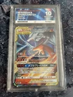 ACE 10 PERFECT SUB GRADED Reshiram & Charizard GX sm12a 016/173 Japanese