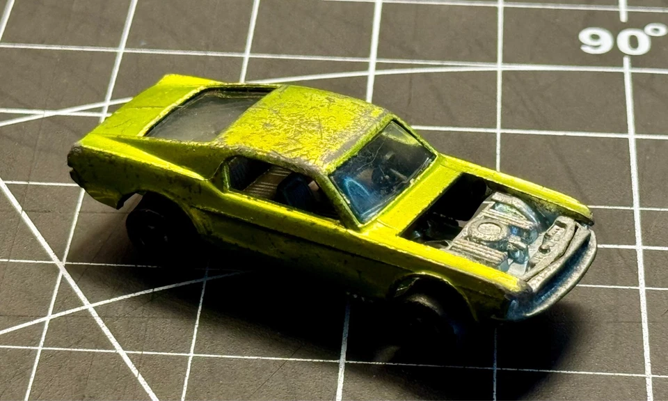 Mustang anticongelante personalizado Hot Wheels Redline 1968 vintage suelto en Estados Unidos Foto 4 de 4