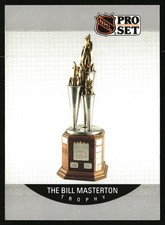 1990-91 Pro Set #383 The Bill Masterton Trophy Free Shipping