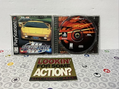 #ad #ad Need for Speed III: Hot Pursuit Sony PlayStation 1 1998 Complete Reg Card $37.99