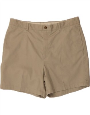 L.L.BEAN Herren Chino Shorts W38 XL beige Baumwolle BG10