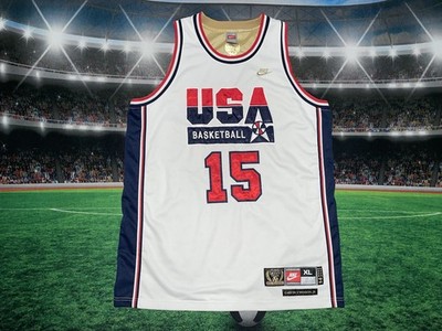 Magic Johnson #15 USA Basketball Dream Team Vintage 1992 Nike Jersey Adult Sz XL