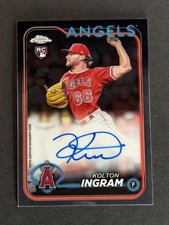 2024 Topps Chrome Update Series - Autographs Kolton Ingram #RA-KI (AU, RC)