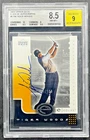 2001 Upper Deck e-Volve Autograph TIGER WOODS Rookie RC Auto BGS 8.5 NM-MT+ /100