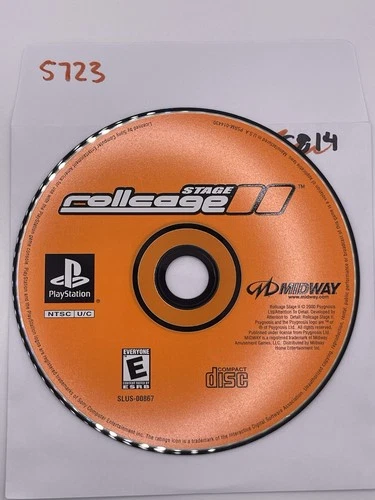 Rollcage Stage II (Sony PlayStation 1, 2000) Disc Only - No Tracking 5723