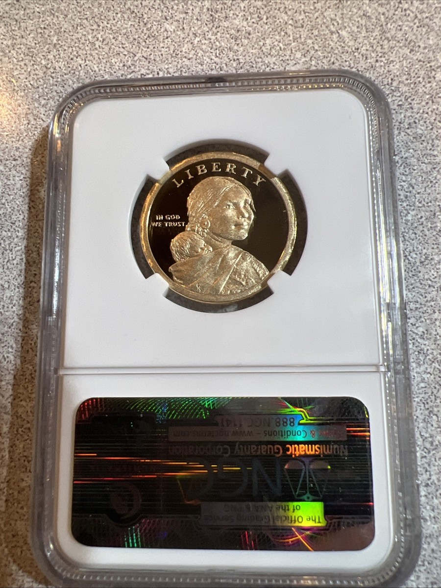 NGC PF69 ウルトラカメオ 2003 アメリカ 1ドル 硬貨 サカガウィア NGC PF69 ウルトラカメオ 2003 アメリカ 1ドル 硬貨
