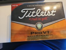 NEW Titleist Pro V1 Golf Balls, 2013 , 2 R Slightly Used,In Very Good Condition