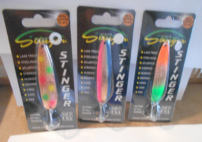 Michigan Stinger  Trolling Spoons Salmon Walleye  -3 3 /4'' Lot # 78
