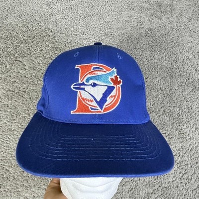 Vintage Dunedin Blue Jays Hat Mens Blue REd Snapback Toranto Minor League MiLB