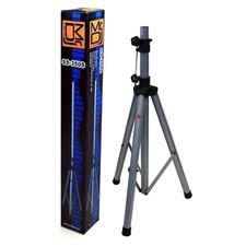 MR DJ SS350S Speaker Stand Universal Silver Heavy Duty Folding Tripod PRO PA DJ