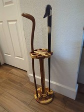 Wooden Storage Entryway Holder Rack For Walking Canes Sticks Stick Designer Gift