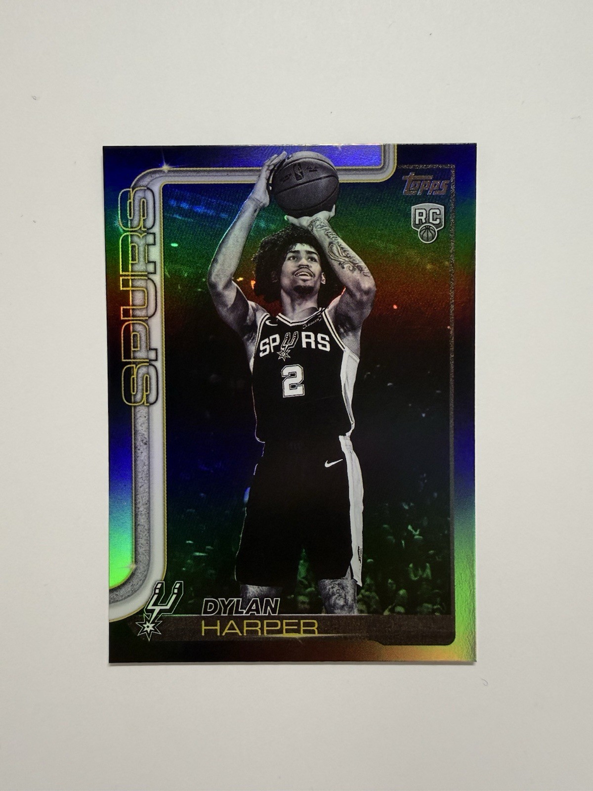 2025-26 Topps - Dylan Harper #202 Blackout (RC)