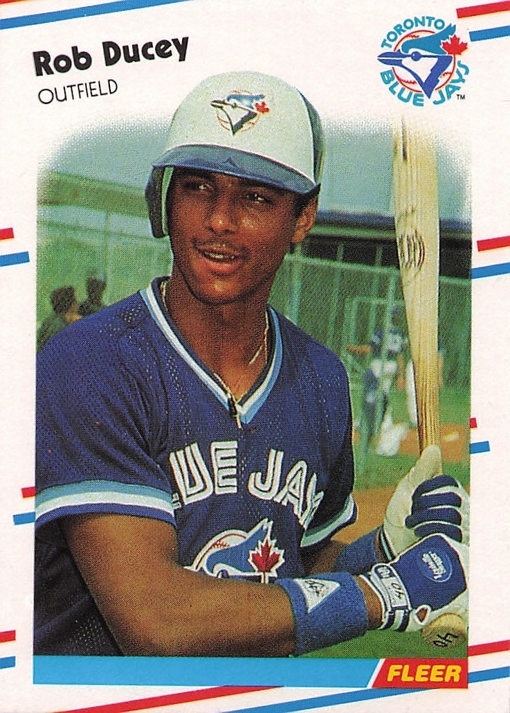 1988 Fleer - Rob Ducey #107 (RC)