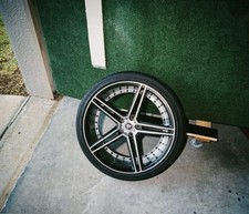 Full Set Of 20 Inc Rims And Tires 5x115mm  800$!