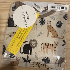 Little Sleepie Bamboo Long Sleeve Pajama Set Big Cat Size 7/8Y