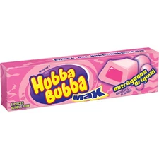 Hubba Bubba Outrageous Original Gum, 5 Piece, 18 Per Box, 8 Per Case