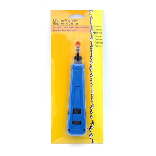 Punch Down Tool Network Terminal Insertion Tool High Speed Steel Impact Cab UB - Afbeelding 8 van 13
