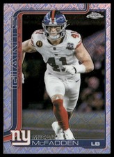 2025 Topps Chrome #232 Micah McFadden Topps Refractor