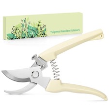 Pruning Shears, Sharp Stainless Steel Garden Shears, Bypass Garden Scissors ...