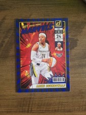 2025 Panini Donruss WNBA - Net Marvels Arike Ogunbowale #21 Press Proof Blue