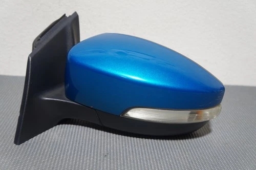 2015-2018 FORD FOCUS OEM LEFT HAND DRIVER SIDE MIRROR POWER MIRROR BLUE CANDY