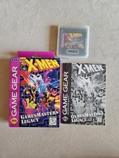 X-MEN GAMESMASTER'S LEGACY SEGA GAME GEAR COMPLETE IN BOX