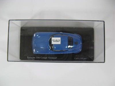 Minichamps 1/43 Porsche 356 Coupe 'Gmund' 1949 Blue | eBay UK