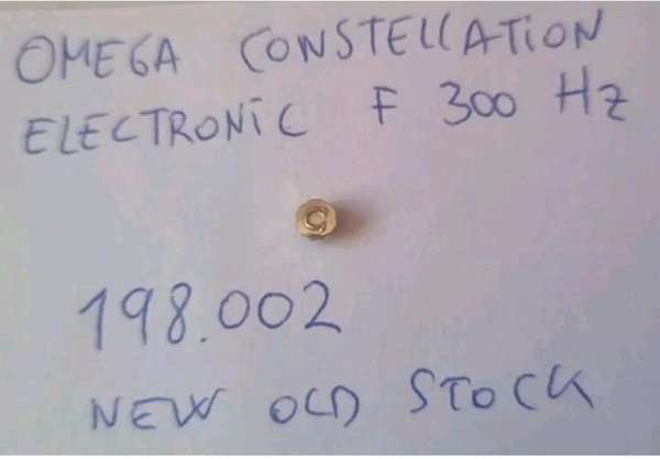 Omega constellation,electronic F300 hz ,corona,omega crown,198.002,n.o.s