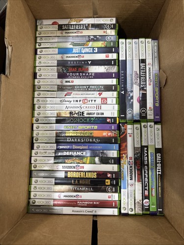 Lot Of 41 Xbox 360 Video Games - tested - read