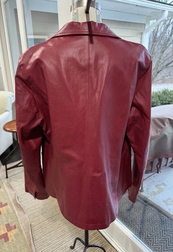 Vintage Chadwick’s Women’s Leather Red Jacket Size 16 Women’s Retro - Bild 3 von 8