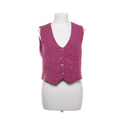 Sandro Ferrone, Anzugweste, Größe: 46, Pink, Polyester, Fischgräte, Damen #VT9