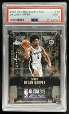 2025-26 Topps Chrome Cactus Jack x NBA All-Star Dylan Harper RC #62 PSA 9