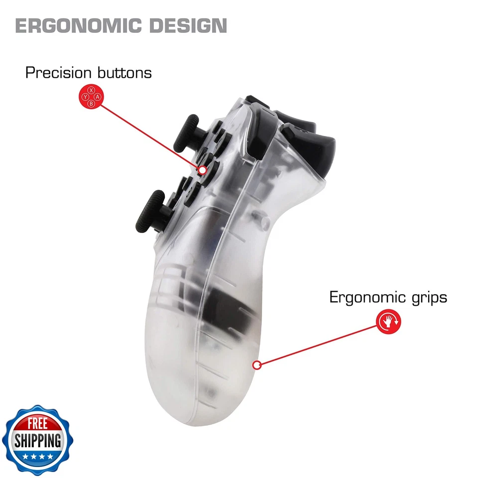 Nyko Wireless Core Controller for Nintendo Switch - Bluetooth Pro Controller  - Image 3 of 4